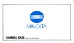 Minolta Camera Case voor AFEII / AFDL - Zwart (Nieuw), Verzenden, Nieuw