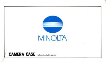 Minolta Camera Case voor AFEII / AFDL - Zwart (Nieuw), Verzenden, Nieuw