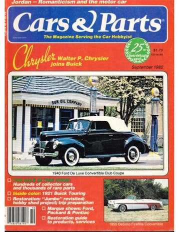 1982 CARS & PARTS MAGAZINE DECEMBER ENGELS, Nieuw, Author