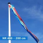 NR 400: Wimpel Groningen-200cm met stokje, Diversen, Vlaggen en Wimpels, Nieuw