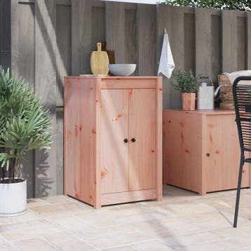vidaXL Keukendeur MEPPEL Bruin 50 x 9 x 82 cm massief, Verzenden, Nieuw