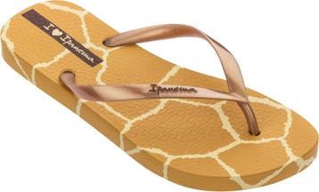 Ipanema Slippers - Maat 39 - Vrouwen - bruin/geel, Kleding | Dames, Schoenen, Verzenden, Nieuw
