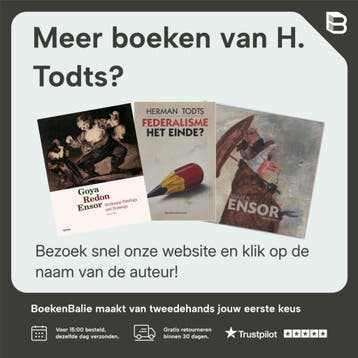 Goya, Redon, Ensor - H. Todts 9789020983418, Verzenden, Zo goed als nieuw, H. Todts