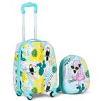 2dekans | 2 Stuks Kinderbagage Handbagage set met Rugzak en, Ophalen of Verzenden, Zo goed als nieuw
