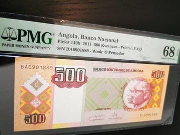 Angola. - 500 Kwanzas - 2011 - Pick 149b (Zonder