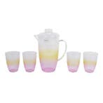 Waterkan set | Decoris | 5-delig (Kunststof, Gekleurd), Verzenden, Nieuw