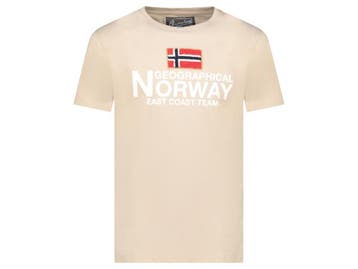 Veiling - Geographical Norway Jacky Shirt Beige - XXL, Kleding | Heren, T-shirts, Nieuw