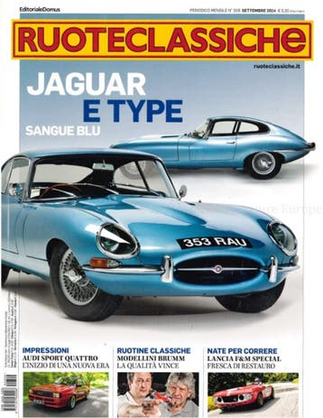 2014 RUOTECLASSICHE MAGAZINE 309 ITALIAANS, Boeken, Auto's | Folders en Tijdschriften, Nieuw, Author