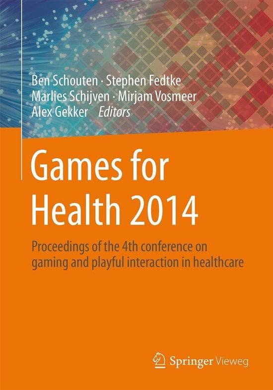 Games for Health 2014 9783658071400, Boeken, Taal | Engels, Zo goed als nieuw, Verzenden