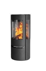 HARTVERWARMEND EN OOGSTRELEND IS DEZE ADURO 9 (3-9kw), Huis en Inrichting, Kachels, Houtkachel, Vrijstaand, Nieuw, Hout