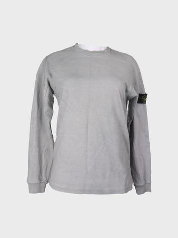 Stone Island Longsleeve Dames maat L Grijs, Kleding | Dames, Maat 42/44 (L), Ophalen of Verzenden, Zo goed als nieuw, Grijs
