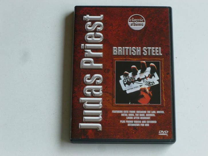 Judas Priest - British Steel (Classic Albums), Cd's en Dvd's, Dvd's | Muziek en Concerten, Zo goed als nieuw, Ophalen of Verzenden