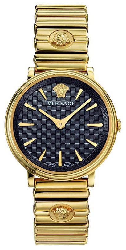 Versace VE8101519 V-Circle dames horloge 38 mm, Sieraden, Tassen en Uiterlijk, Horloges | Dames, Polshorloge, Nieuw, Overige merken