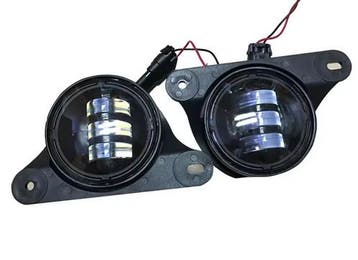 SK-Import Voor Mistlampen Black Housing 100mm Jeep Wrangler, Ophalen of Verzenden, Nieuw, Jeep