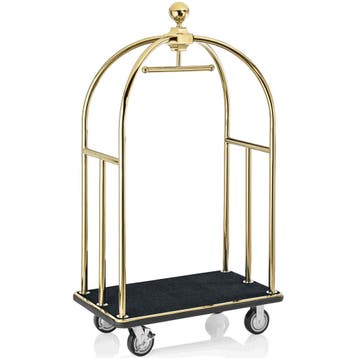 Bagagetrolley | UNITY | RVS | Goudkleurig/Zwart | Wielen, Verzenden, Nieuw in verpakking