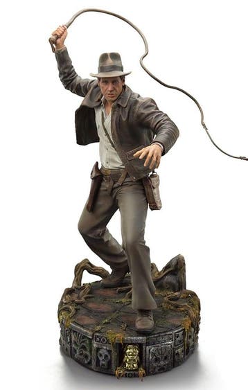 Indiana Jones Legacy Replica Statue 1/4 Indiana Jones 61 cm, Ophalen of Verzenden, Nieuw