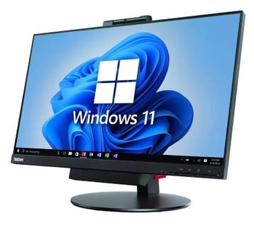 LENOVO M920q I5-8500T 8GB 256GB SSD+ 750GB HDD 24 INCH/W11, Computers en Software, Desktop Pc's, Ophalen of Verzenden, Zo goed als nieuw