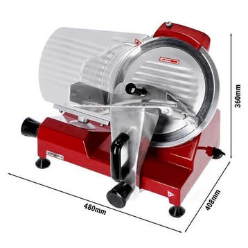 GGM Gastro | Vleessnijmachine Professioneel - schuin model -, Verzenden, Nieuw in verpakking, Bakkerij en Slagerij