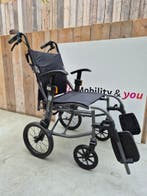 EXCEL 9.9 GEBRUIKTE ROLSTOEL, Ophalen, Inklapbaar, Zo goed als nieuw, Handbewogen rolstoel