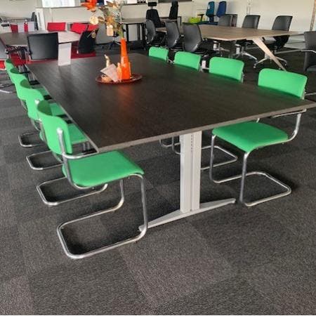 (MDK-107177) Vergadertafel met nieuw blad, Huis en Inrichting, Bureaus, Gebruikt, Ophalen of Verzenden
