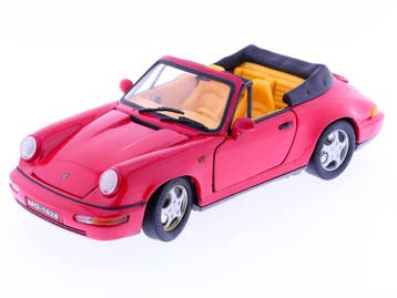 Schaal 1:18 Anson 3009 Porsche 911 carrera 4 cabriolet #190, Ophalen of Verzenden, Gebruikt, Anson