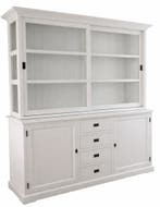 Buffetkast wit Bavel 200cm, Ophalen of Verzenden, Nieuw