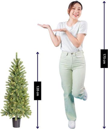 2dekans | Black Box Trees Nagoya Kunstkerstboom met, Diversen, Ophalen of Verzenden, Zo goed als nieuw