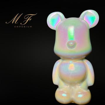Teddybeer Jade aura - POP ART - groot formaat Gravure -