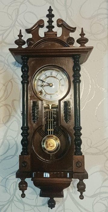 Regulateur wandklok - - Mahonie - 1950-1960