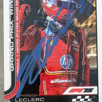 Ferrari - 2024 GP USA - Winner - Charles Leclerc - 2025 -, Verzamelen, Nieuw