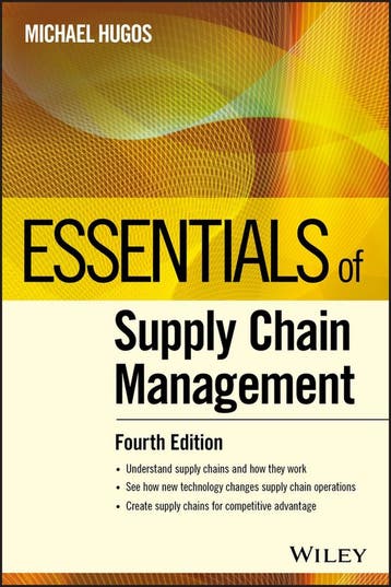 9781119461104 Essentials of Supply Chain Management, Verzenden, Zo goed als nieuw, Michael H. Hugos