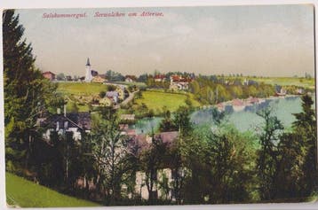 Oostenrijk - Groot en gevarieerd lot van 200 ansichtkaarten, Gelopen