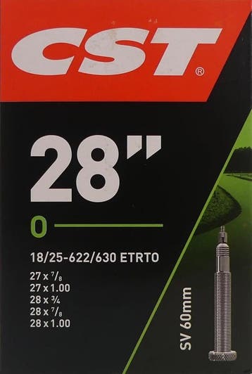 Binnenband CST SV60 28x 1.00 / 18/25-622/630, Verzenden, Nieuw
