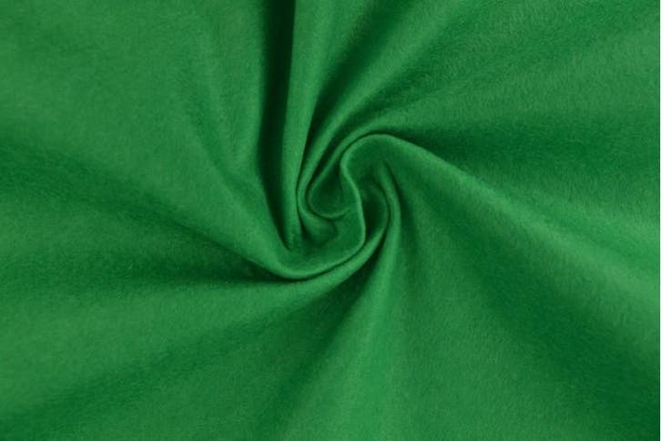 Vilt 3mm dik - Groen - 90cm breed - Per meter, Hobby en Vrije tijd, Stoffen en Lappen, 120 cm of meer, 200 cm of meer, Groen, Nieuw