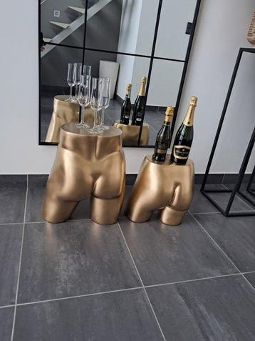 hans boodt - Set bijzettafels (2) - Hars, Polyester