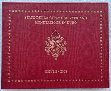 Vaticaan. Year Set (BU) 2008 (Zonder minimumprijs)