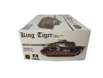 Sd.Kfz.182 King Tiger Henschel Turret w/Zimmerit incl., Hobby en Vrije tijd, Modelbouw | Auto's en Voertuigen, Verzenden, Nieuw