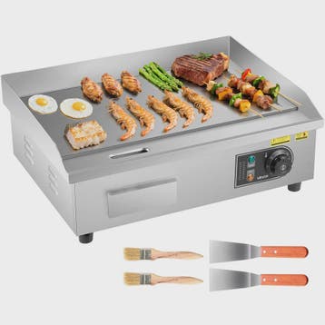 Professionele Elektrische Bakplaat 50-300°C - Roestvrij Staa, Verzenden, Nieuw