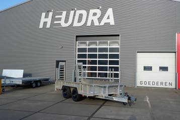 Aluminium machinetransporter 3500kg 365x165cm Ultra Lite, Gebruikt