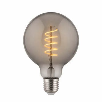 LED lamp E27 | 4 watt dimbaar | 2200K extra warm wit | Globe, Verzenden, Nieuw, E27 (groot), Overige typen