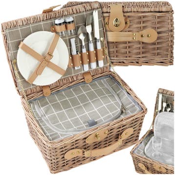 Picknickmand Langeoog voor 2 personen, Verzenden, Nieuw