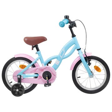 vidaXL Kinderfiets 14 Inch voor 3-5 jaar oud Lichtblauw, Verzenden, Nieuw