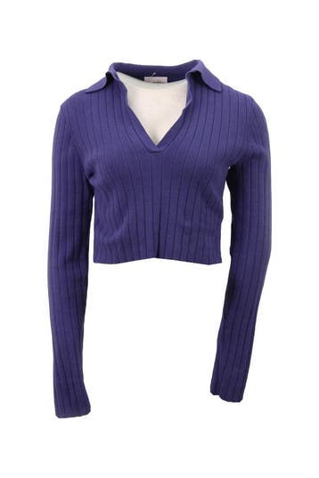 Organic Basics Top in maat M Blauw, Kleding | Dames, Truien en Vesten, Organic Basics, Verzenden, Zo goed als nieuw, Blauw