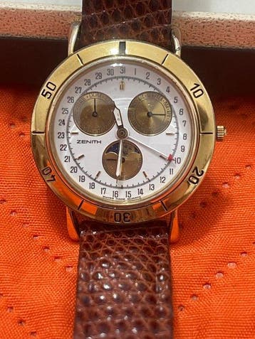 Zenith - Vintage - 27 0160 393 - Heren - 1980-1989