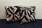 real zebra hide Cushion covers - Kussen (2), Verzamelen, Dierenverzamelingen, Nieuw