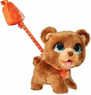 FurReal PoopaLots Bear - Interactieve pluchen Knuffel, Ophalen of Verzenden, Zo goed als nieuw