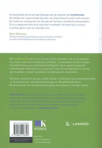 Mindfulness werkboek 9789082428308 David Dewulf, Verzenden, Zo goed als nieuw, David Dewulf
