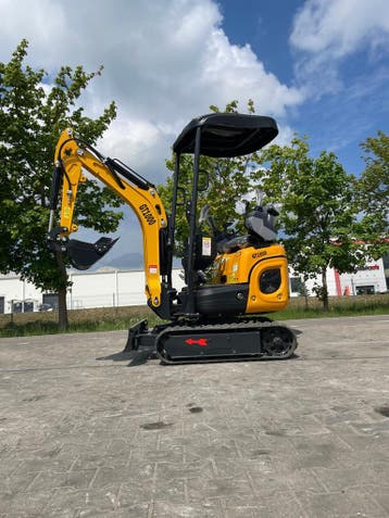 GT1000 minirupsgraafmachine minigraver Yanmar, Graafmachine