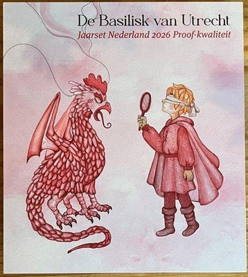 Nederland. Proof Set 2026 Inclusief penning Basilisk