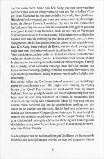 De kat die onraad rook / Jim Qwilleran - Lillian Jackson, Verzenden, Zo goed als nieuw, Lillian Jackson Braun